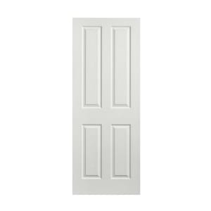 Wickes Chester White Grained Moulded 4 Panel Internal Door - 1981 x 762mm