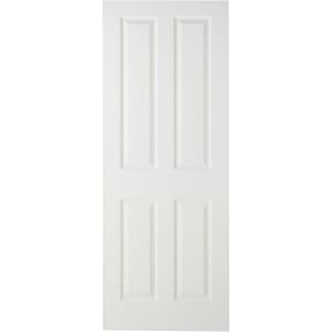 Wickes Chester White Smooth Moulded 4 Panel Internal Door - 1981 x 762mm