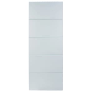 Wickes Halifax White Smooth Moulded 5 Panel Internal Door - 1981 x 762mm