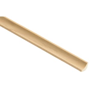 Wickes Light Hardwood Scotia Moulding - 21 x 21 x 2400mm
