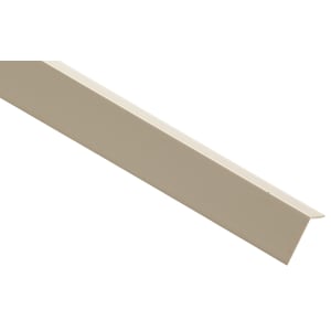 Wickes PVC Angle Moulding - 18 x 18 x 2400mm