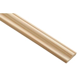 Wickes Pine 3 Rise Panel Moulding - 28 x 9 x 2400mm