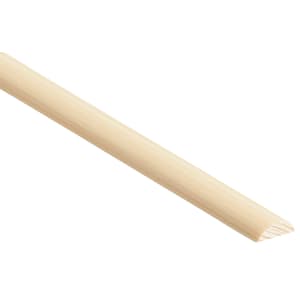 Wickes Pine Half Round Moulding - 18 x 8 x 2400mm