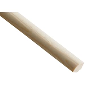 Wickes Pine Quadrant Moulding - 15 x 15 x 2400mm