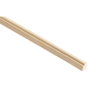 Wickes Pine Staff Bead Moulding - 20 x 15 x 2400mm