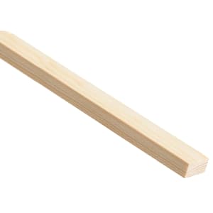Wickes Pine Stripwood Moulding - 10 x 18 x 2400mm