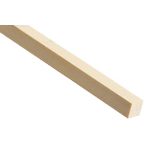 Wickes Pine Stripwood Moulding - 20 x 20 x 2400mm