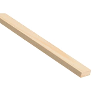Wickes Pine Stripwood Moulding - 6 x 18 x 2400mm