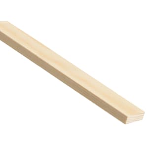Wickes Pine Stripwood Moulding - 6 x 25 x 2400mm