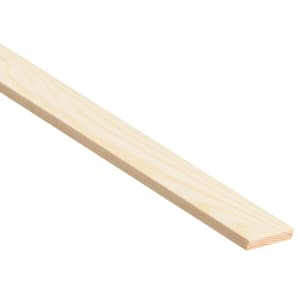Wickes Pine Stripwood Moulding - 6 x 34 x 2400mm