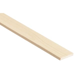 Wickes Pine Stripwood Moulding - 6 x 44 x 2400mm