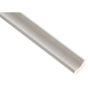 Wickes Primed White Scotia Moulding - 18 x 18 x 2400mm
