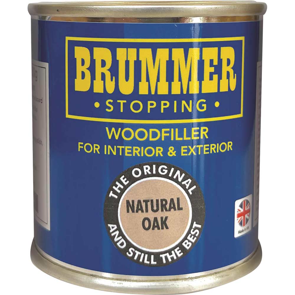 Brummer Wood Filler Natural Oak 250g