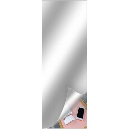 Flexible Mirror Sheets, 50 x 150 cm, Wall Stickers, Non-Glass Stickers, for Wall Decoration, 0.2 mm Thick