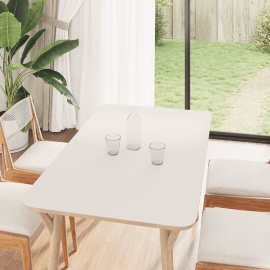 Furniture Sticker Self-Adhesive Matte White 90x500 cm pvc Vidaxl