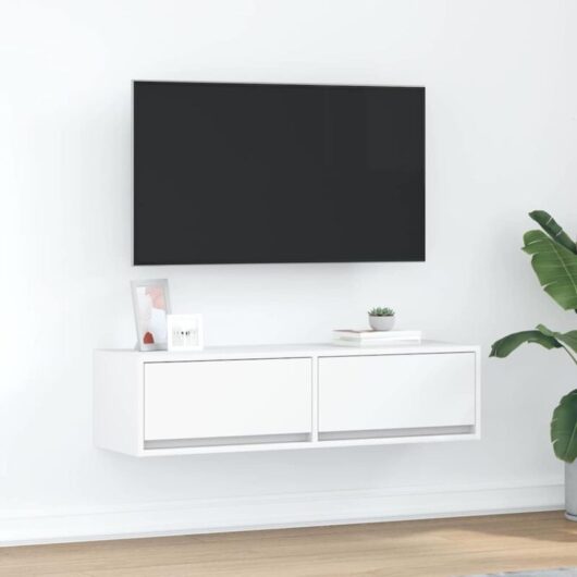 Vidaxl - tv Cabinet White 100x31x25,5 cm Engineered Wood
