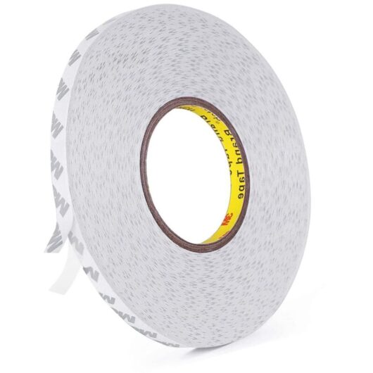 Double Sided Tape, Transparent 3M 9080 Strong Double Sided Tape Length 50m, Width 10mm, Thickness 0.15mm for diy