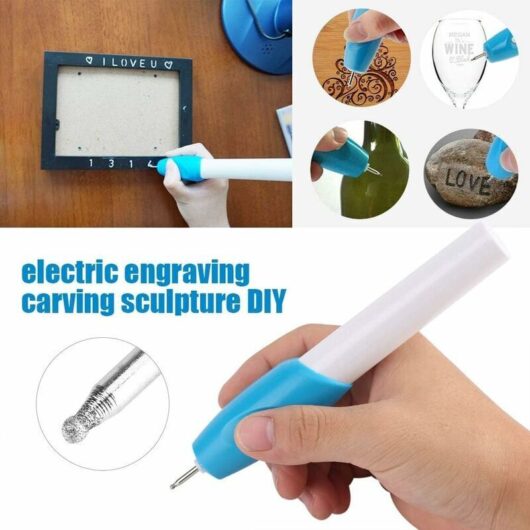 Electronic Engraving Pen for Jewelry Engraving, Metal and Wood Engraving Tool