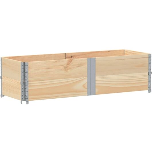 Garden Planter 150x50 cm Solid Wood Pine vidaXL