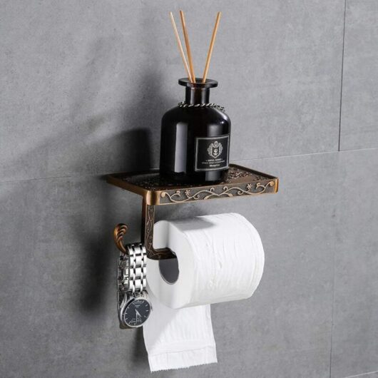 Toilet Paper Holder Wall Mounted Toilet Paper Holder Color Toilet Paper Holder Gold Bronze