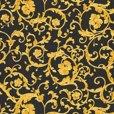 Versace Wallpaper Barocco Trail 34326-2