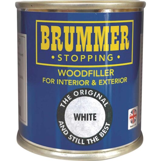 Brummer Wood Filler White 250g