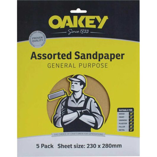 Oakey Glasspaper Sandpaper